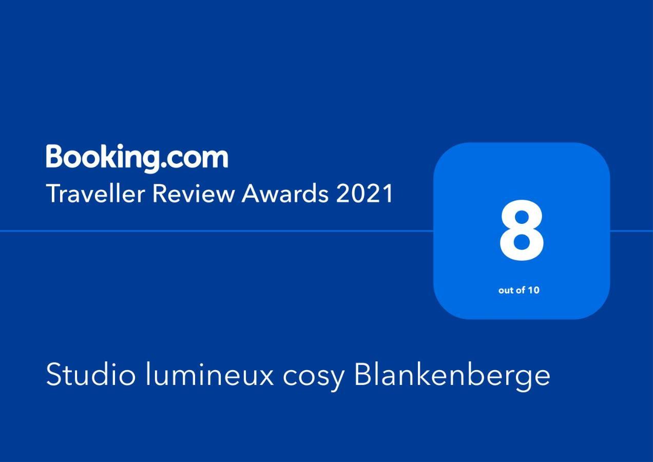 Studio lumineux cosy Blankenberge Apartamento Exterior foto